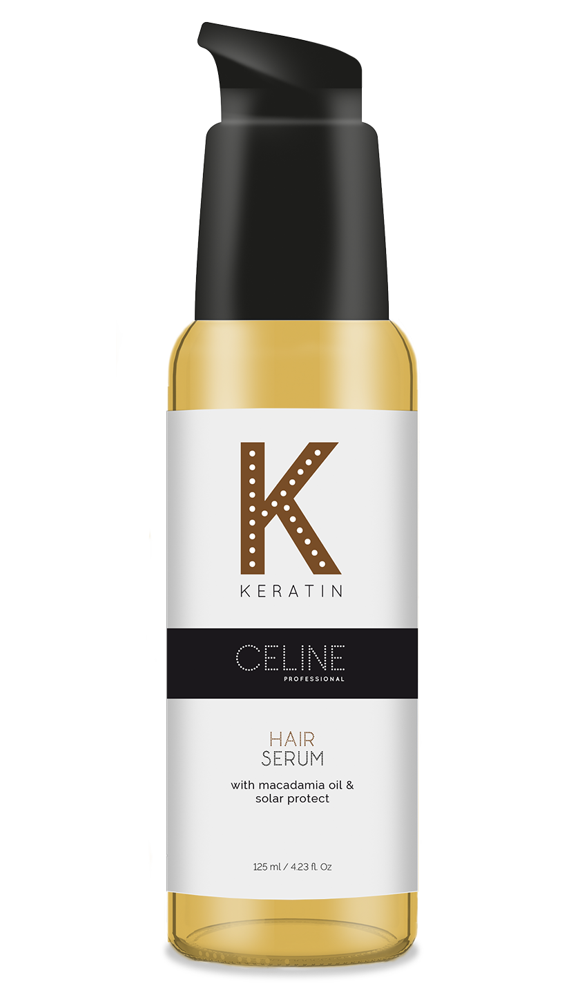 Hair Serum With Macadamia Oil - Celine Professional